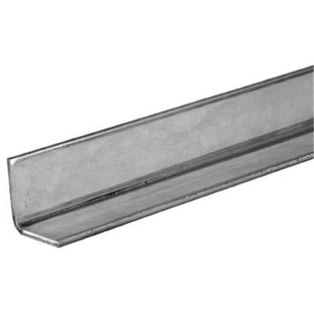 Steelworks Boltmaster 11098 1 x 1 x 36 in. 14GA Galvanized Finish Solid Angle 134511